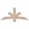 Ekena Millwork Alberta Smooth Timber Gable Bracket, Douglas Fir, 60"W x 27"H x 3 1/2"D x 5 1/2"F, 11/12 Pitch GBW060X27X0406ALB00SDF - alternate 1